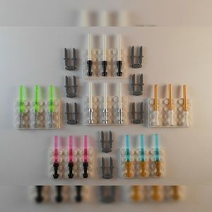Lego lightsaber pack knifes Brand new!